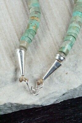 Turquoise & Sterling Silver Necklace - Joann Garcia