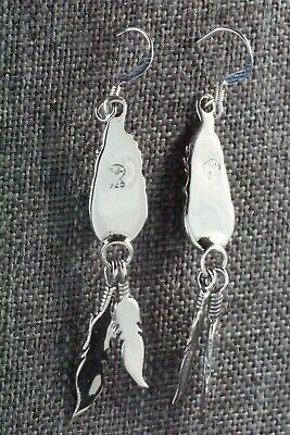 Turquoise & Sterling Silver Earrings - Judy Largo