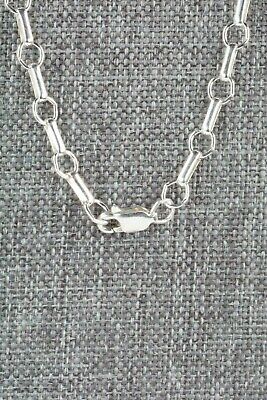 Turquoise & Sterling Silver Necklace - Greg Yazzie