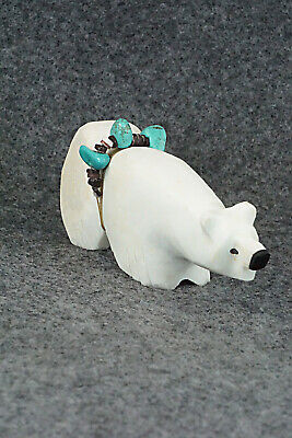 Bear Zuni Fetish Carving - Tim Lementino