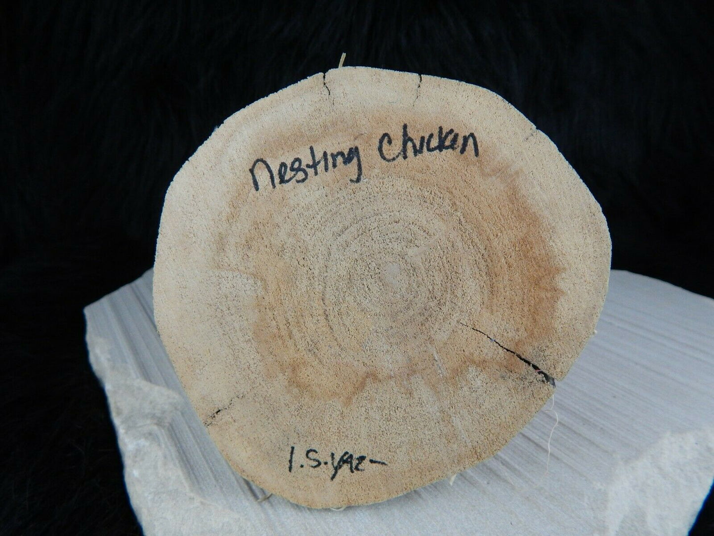 Navajo Nesting Chicken Folk Art - I.S. Yaz - Native American - High Lonesome Trading