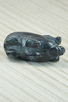 Pig Zuni Fetish Carving - Stanton Hannaweeke