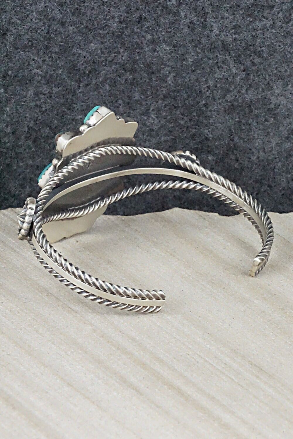 Turquoise & Sterling Silver Bracelet - Roberta Begay