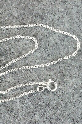 Onyx & Sterling Silver Necklace - Genevieve Francisco