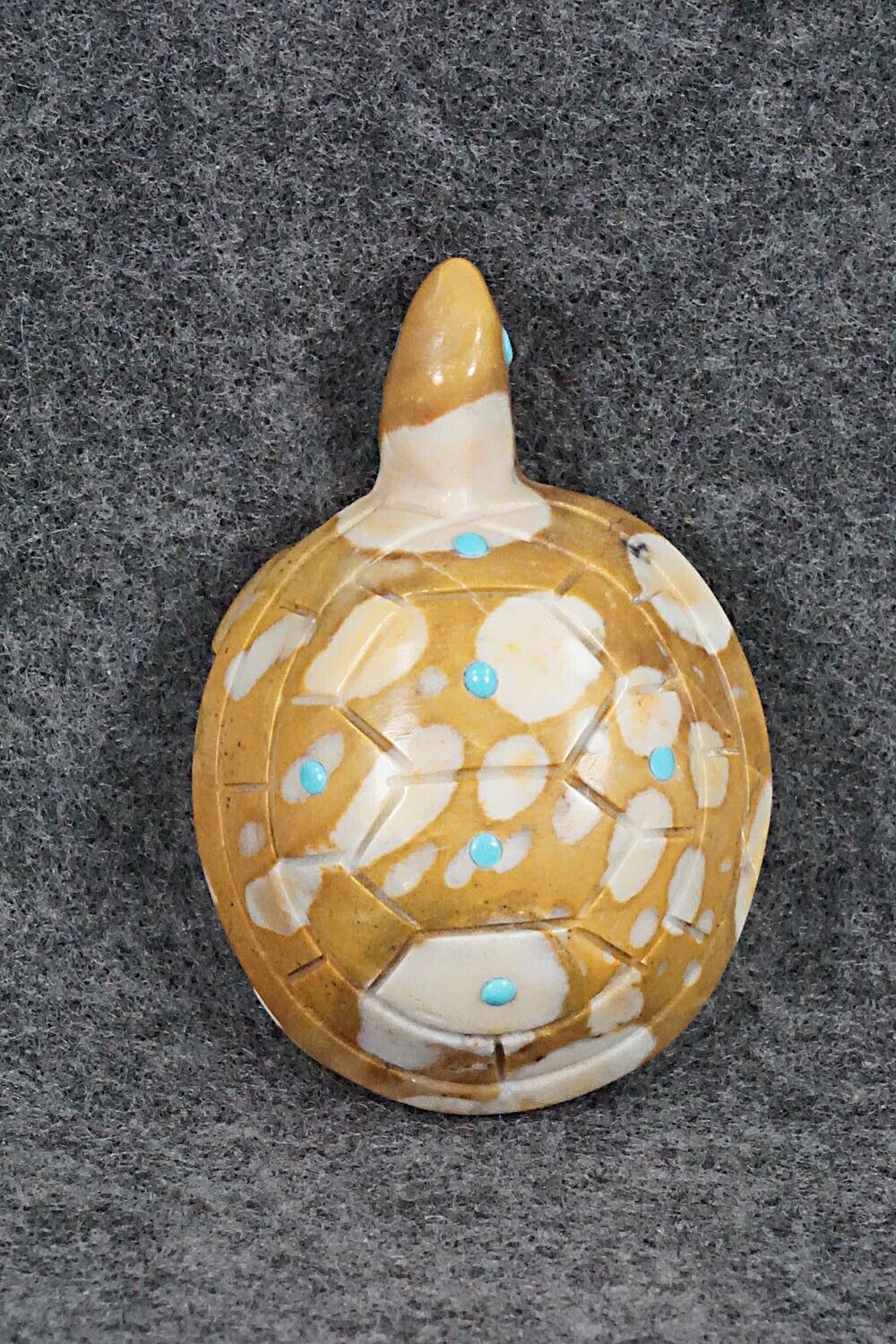 Turtle Zuni Fetish Carving - Ronnie Lunasee