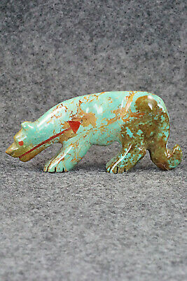 Mountain Lion Zuni Fetish Carving - Andres Quandelacy