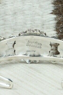 Turquoise & Sterling Silver Bracelet - Burdian Soseeah