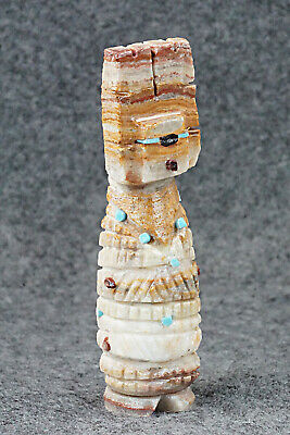 Corn Maiden Zuni Fetish Carving - Carl Etsate