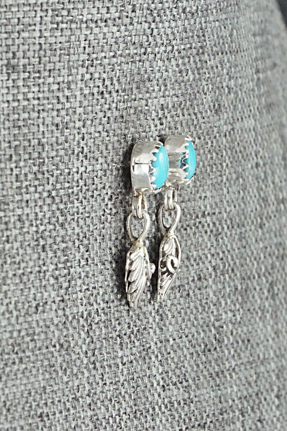 Turquoise & Sterling Silver Earrings - Sharon McCarthy