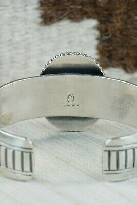 Navajo Turquoise and Sterling Silver Bracelet - Raymond Delgarito