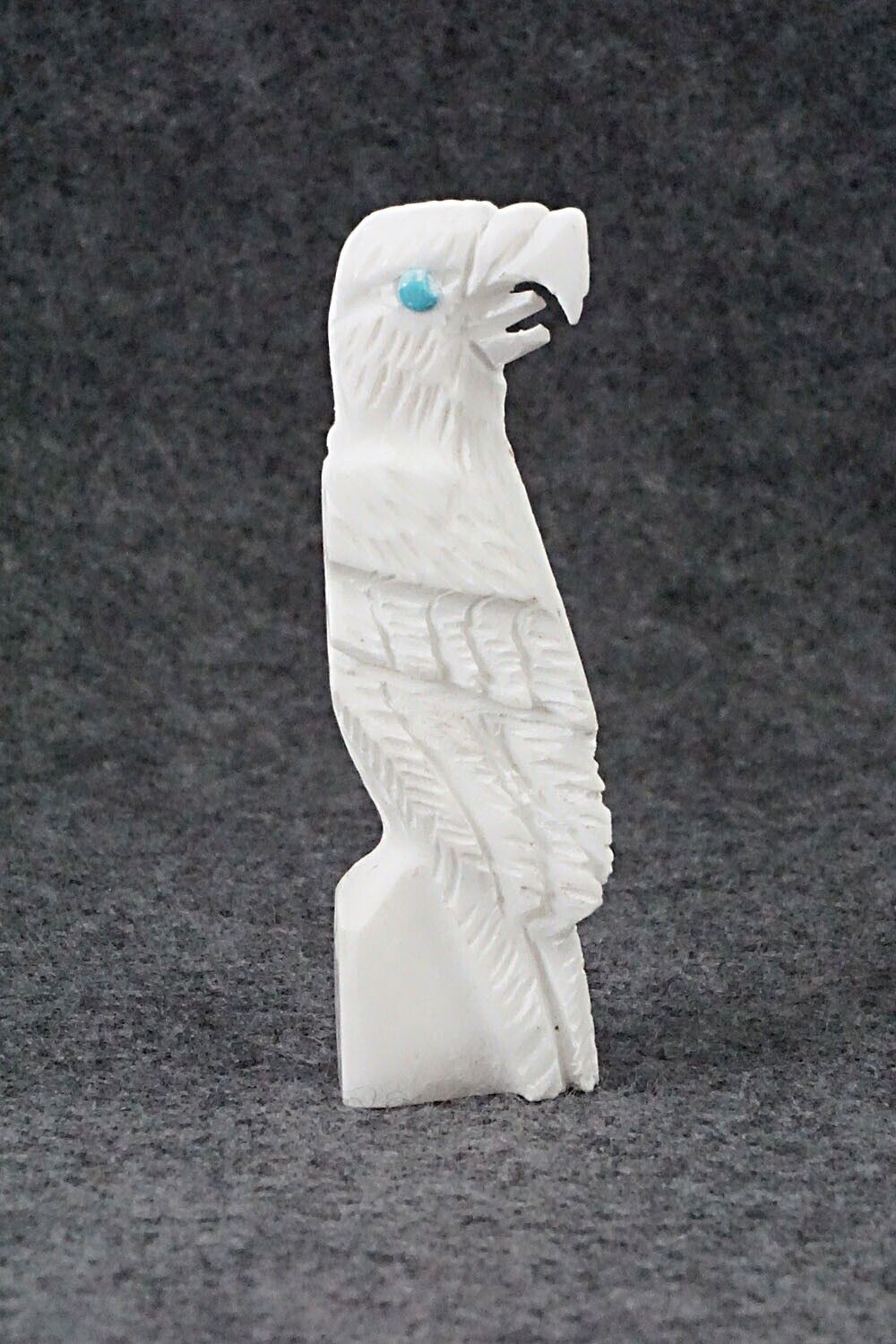 Eagle Zuni Fetish Carving - Lance Deysee