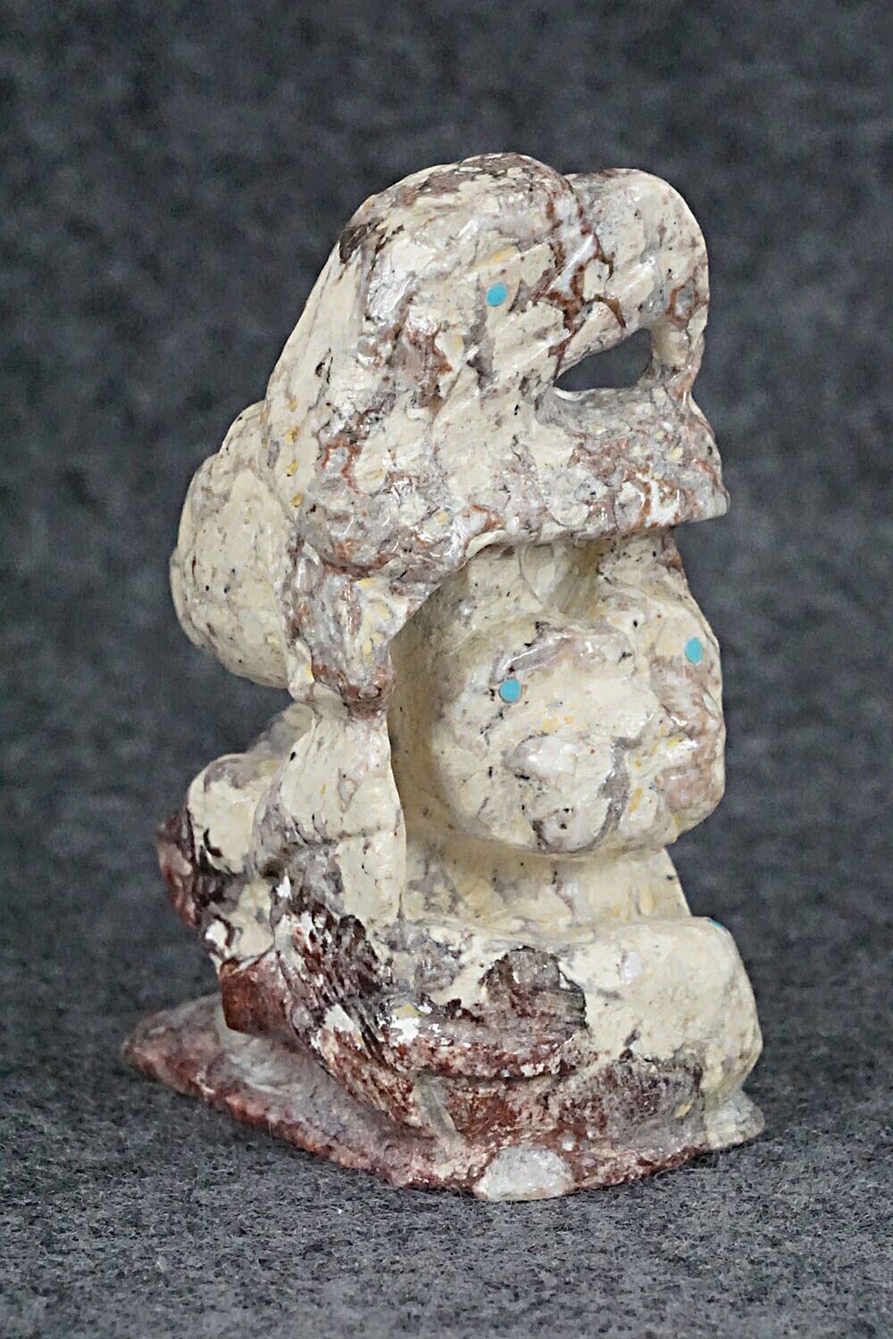 Multi-Direction Zuni Fetish Carving - Jerrold Lahaleon