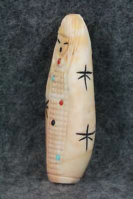 Corn Maiden Zuni Fetish Carving - Sandra Quandelacy