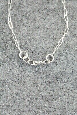 Turquoise & Sterling Silver Necklace - Leta Parker