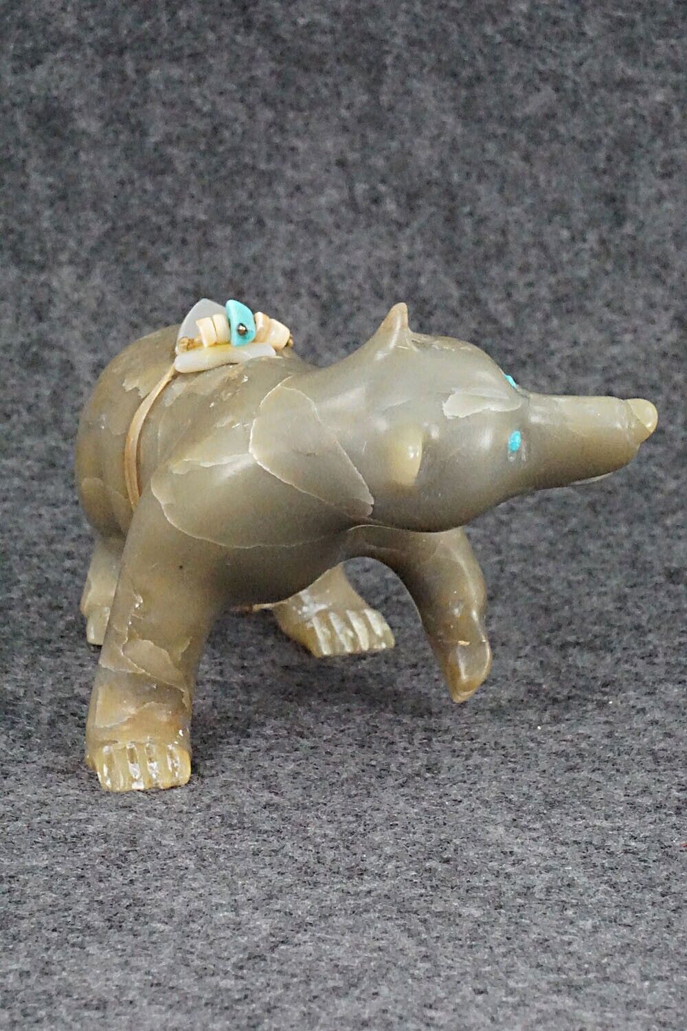 Bear Zuni Fetish Carving - Albert Eustace