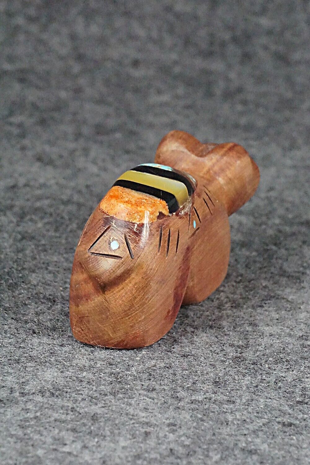 Bear Zuni Fetish Carving - Brandon Phillips