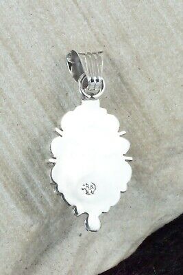 Turquoise and Sterling Silver Pendant - Daniel Benally