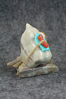 Bear Zuni Fetish Carving - Della Haloo