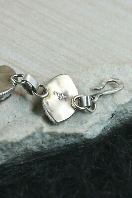 Navajo Spiny Oyster and Sterling Silver Link Bracelet - Selina Warner