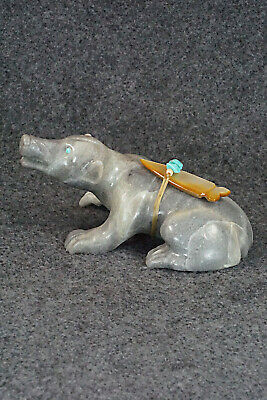Bear Zuni Fetish Carving - Albert Eustace