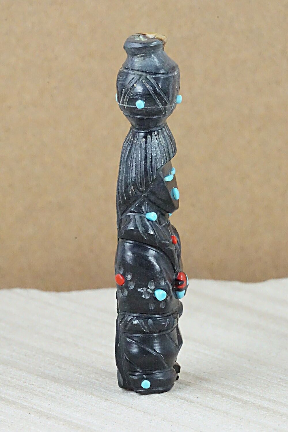Ola Maiden Zuni Fetish Carving - Danette Laate