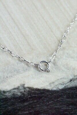 Turquoise & Sterling Silver Necklace - Genevieve Frank