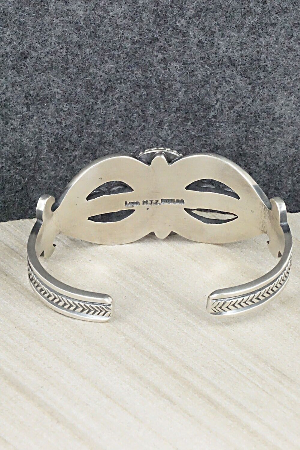 Turquoise & Sterling Silver Bracelet - Leon Martinez
