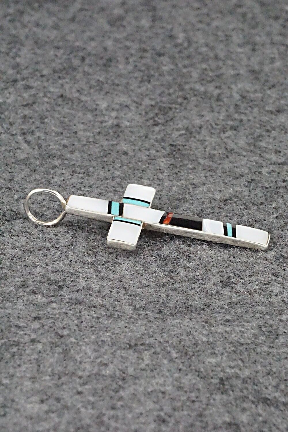 Multi Stone & Sterling Silver Pendant - Bobby Sanchez