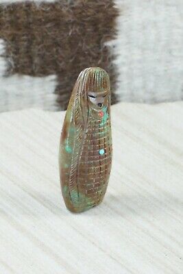 Corn Maiden Zuni Fetish Carving - Sandra Quandelacy