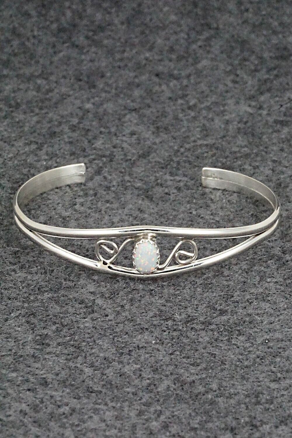 Opalite & Sterling Silver Bracelet - Judy Lincoln