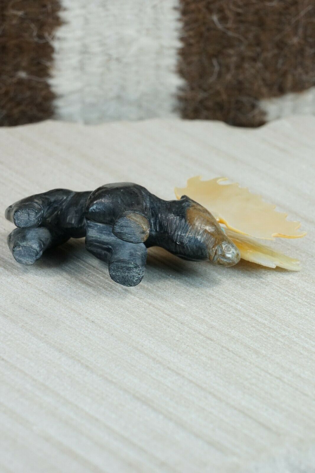 Moose Zuni Fetish Carving - Jonas Hastito