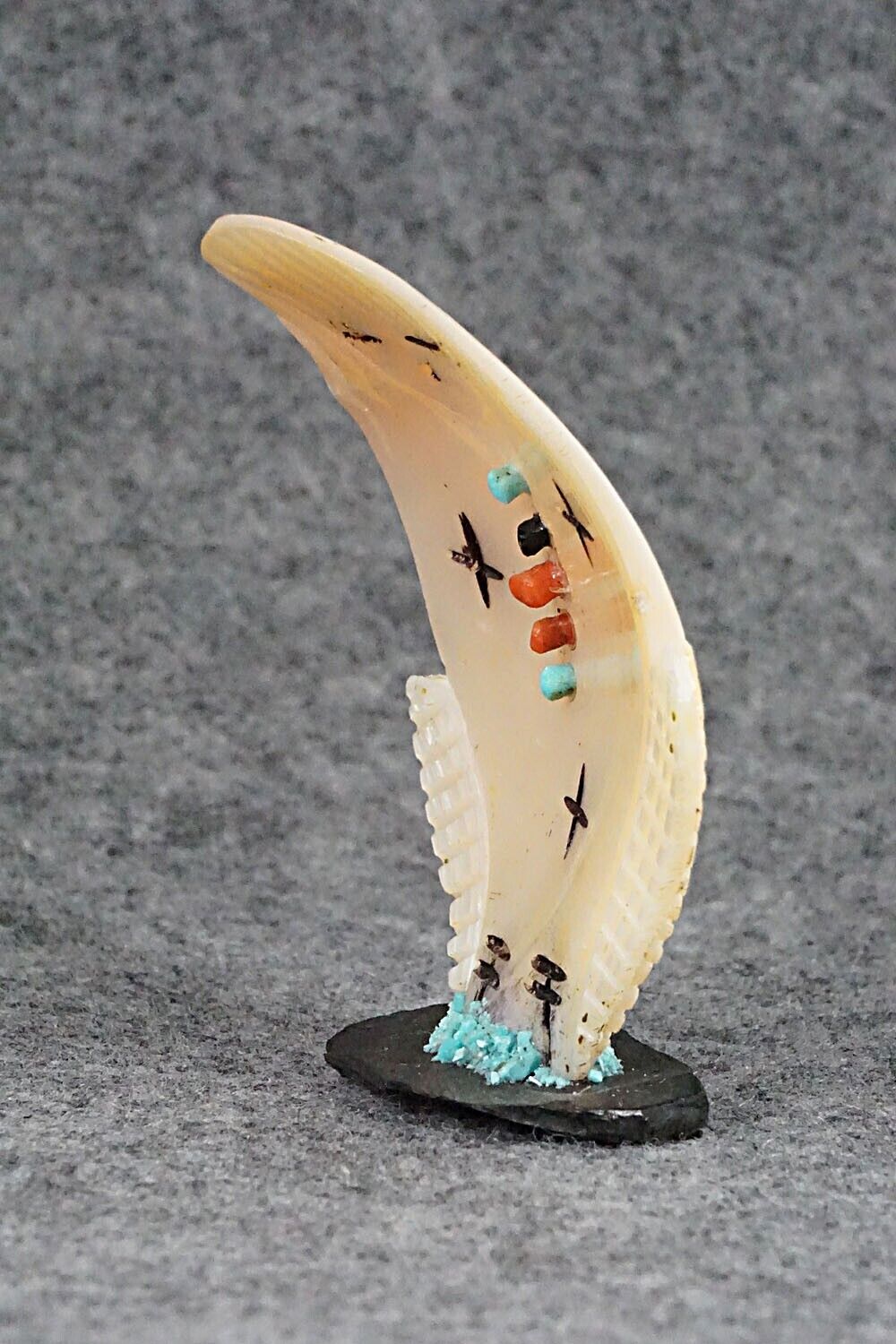 Corn Maiden Zuni Fetish Carving - Stuart Quandelacy