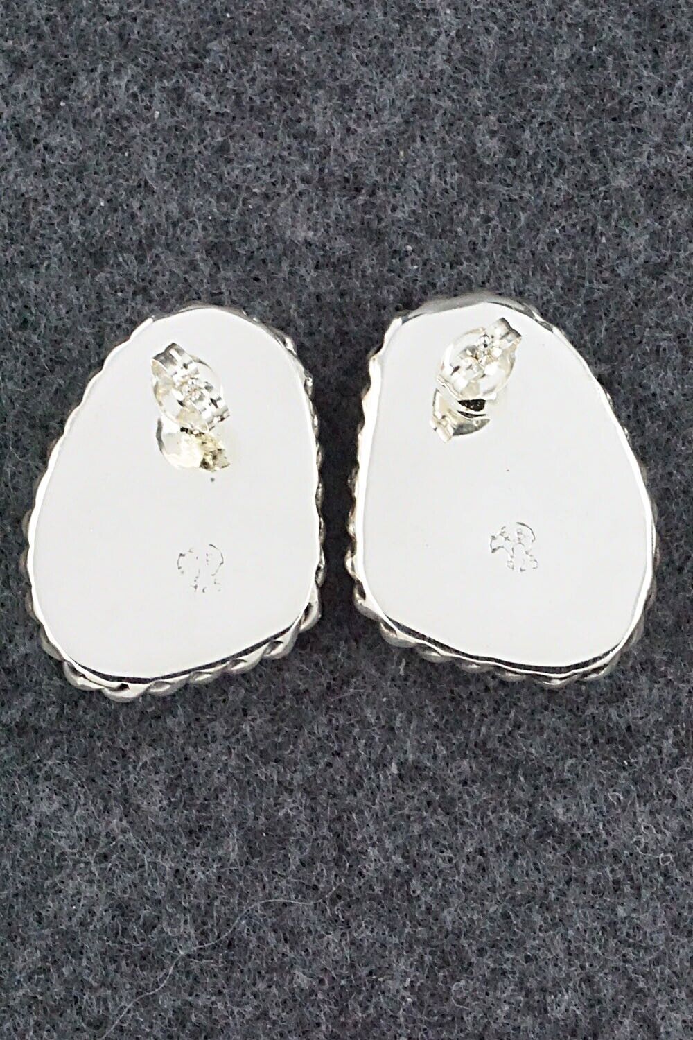 Turquoise and Sterling Silver Earrings - Sharon McCarthy