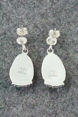 Turquoise & Sterling Silver Earrings - Verley Betone