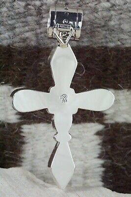Turquoise and Sterling Silver Pendant - Jimson Belin