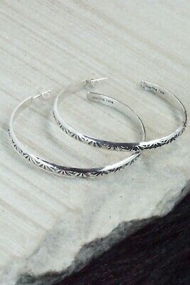 Sterling Silver Earrings - Elaine Tahe