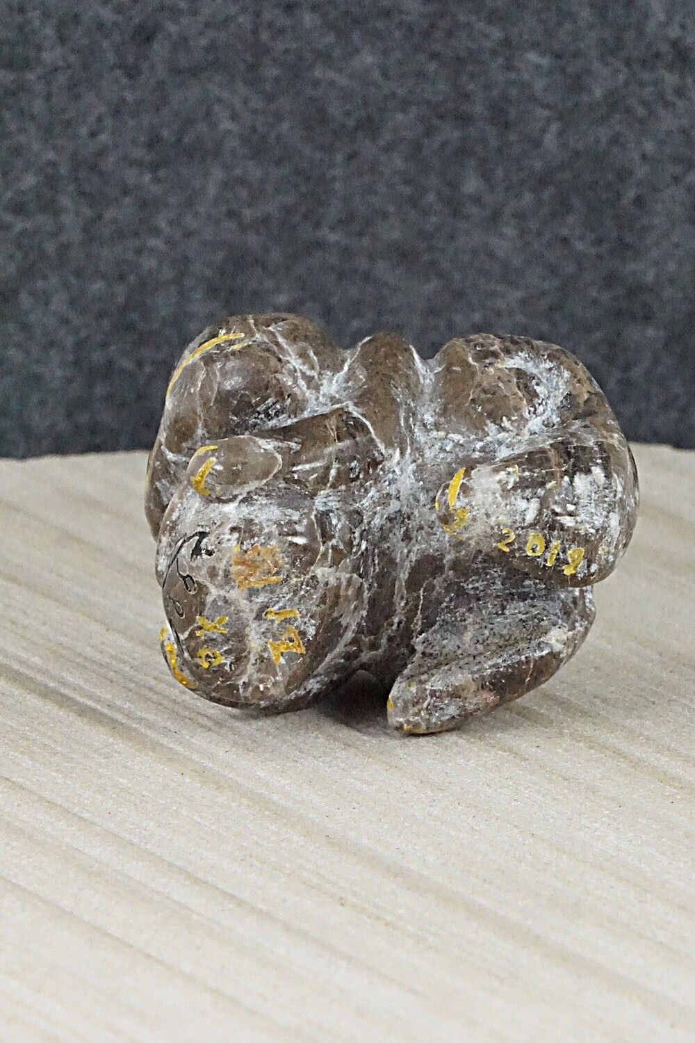 Frog Zuni Fetish Carving - Rick Kallestewa