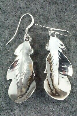 Turquoise & Sterling Silver Earrings - Genevieve Francisco