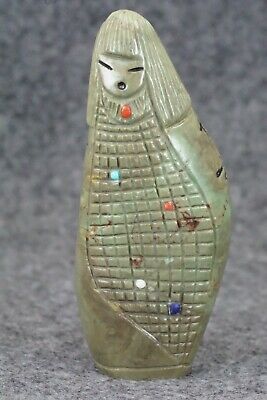 Corn Maiden Zuni Fetish Carving - Sandra Quandelacy