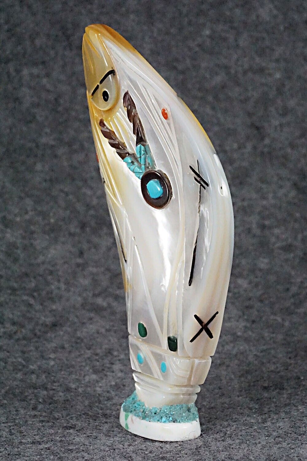Corn Maiden Zuni Fetish Carving - Vickie Quandelacy