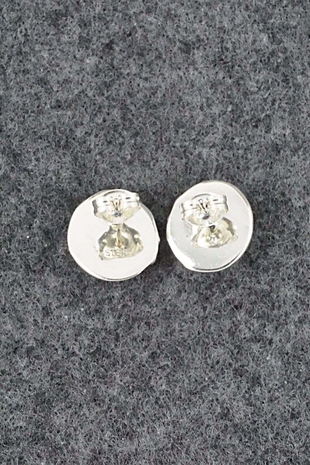 Turquoise & Sterling Silver Earrings - Rita Largo