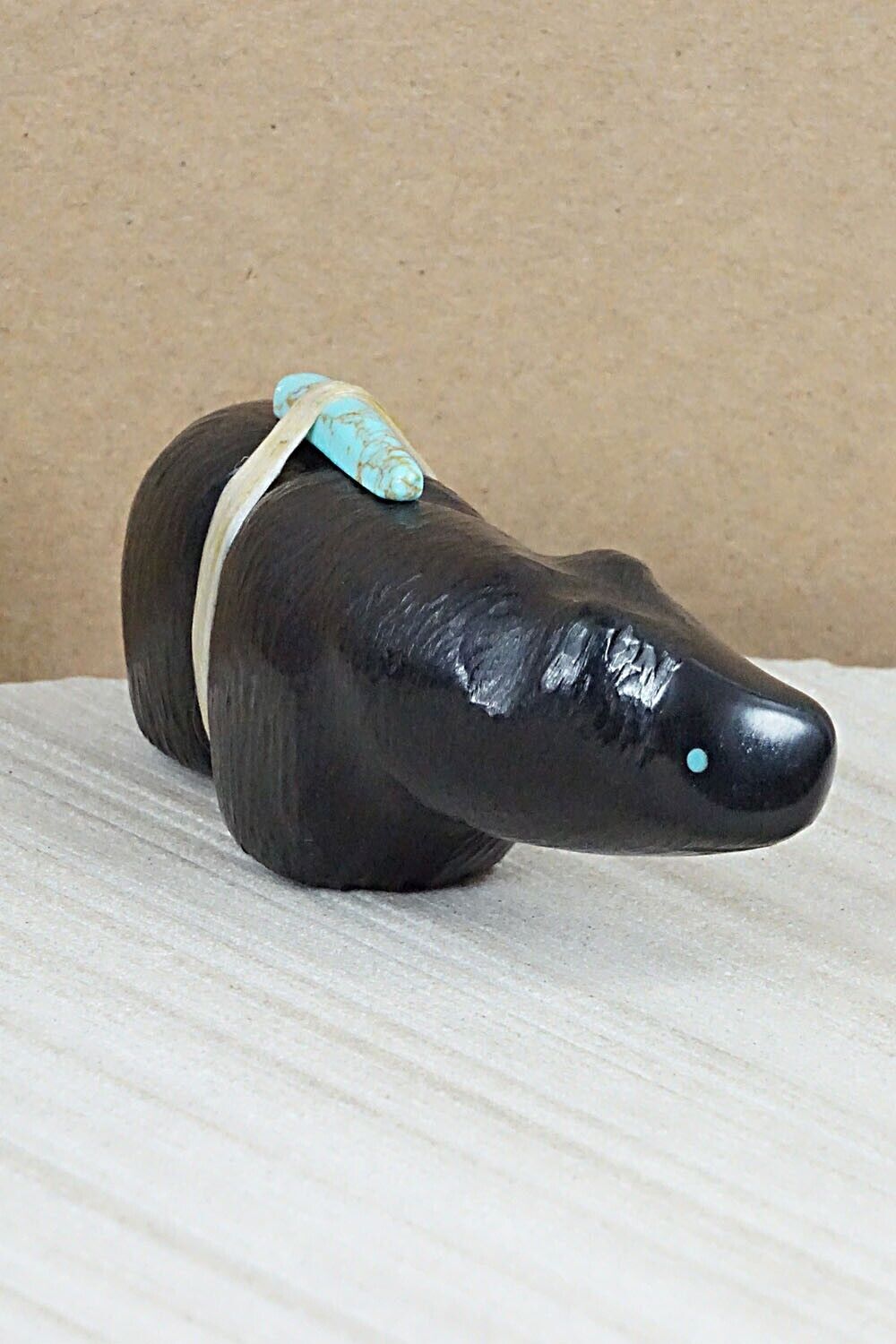 Bear Zuni Fetish Carving - Herbert Halate