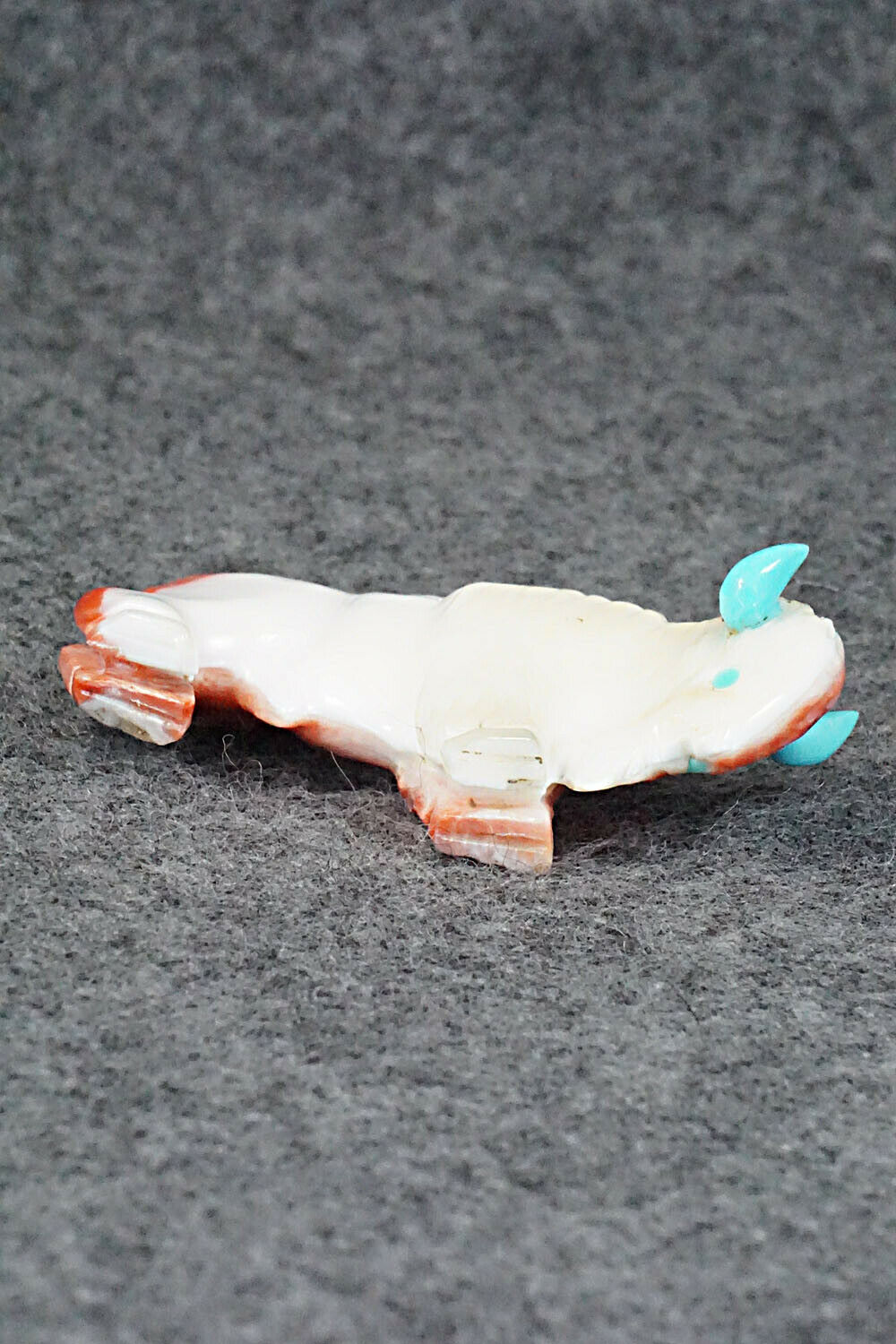 Buffalo Zuni Fetish Carving - Andres Quandelacy