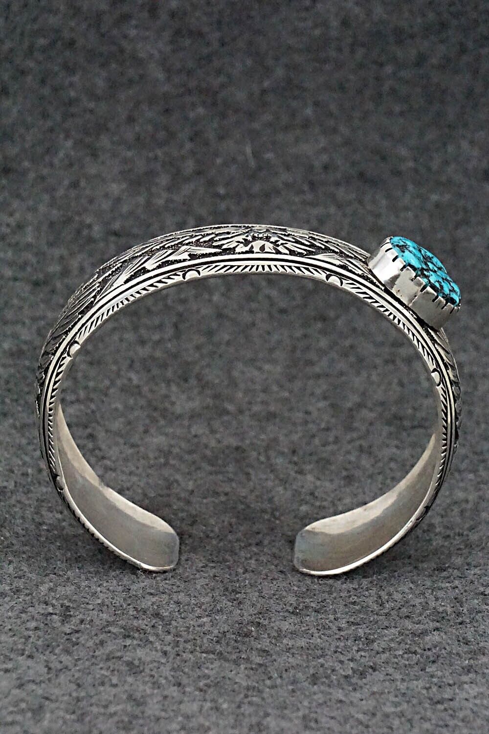 Turquoise and Sterling Silver Bracelet - Richard Singer