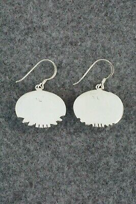 Onyx & Sterling Silver Earrings - Navajo