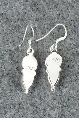 Onyx & Sterling Silver Earrings - Isabelle Yazzie