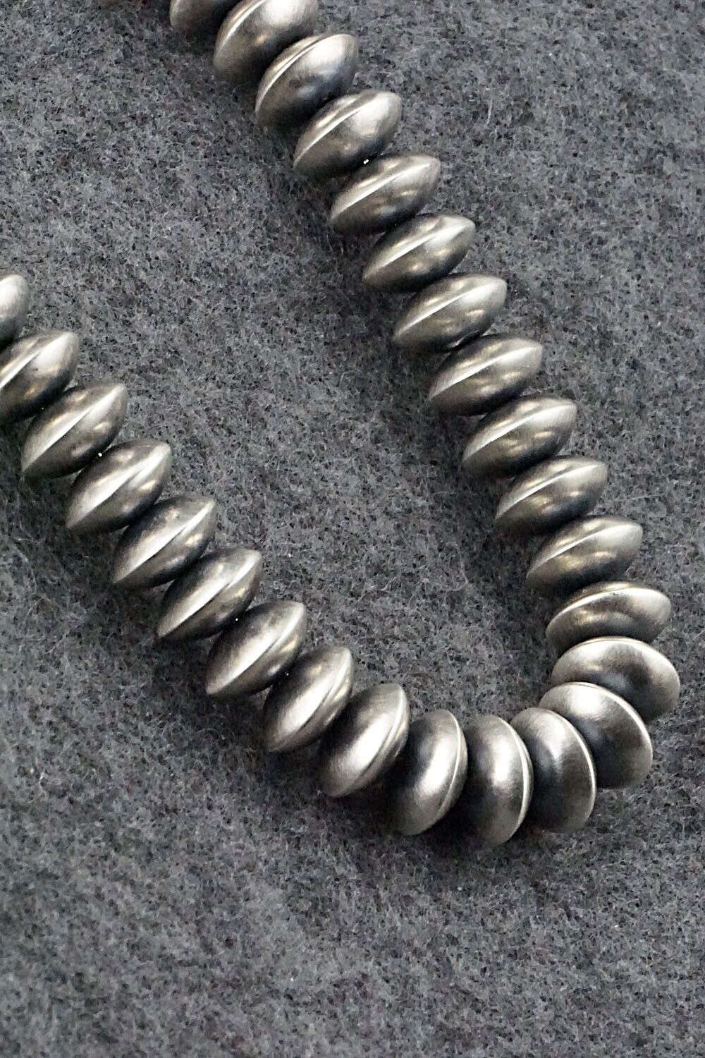 Sterling Silver Navajo Pearl Necklace - Jan Mariano