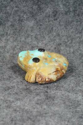Frog Zuni Fetish Carving - Reynold Lunasee