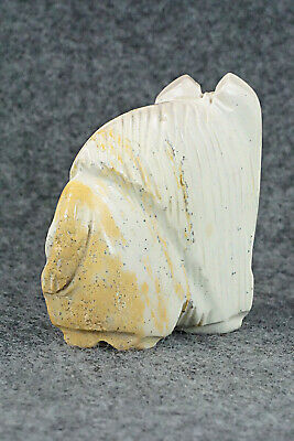 Buffalo Zuni Fetish Carving - Gilbert Lonjose