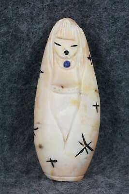 Corn Maiden Zuni Fetish Carving - Sandra Quandelacy